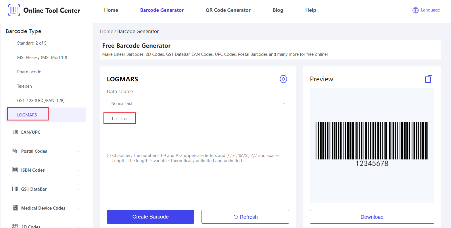 Cipta LOGMARS barcodes.png