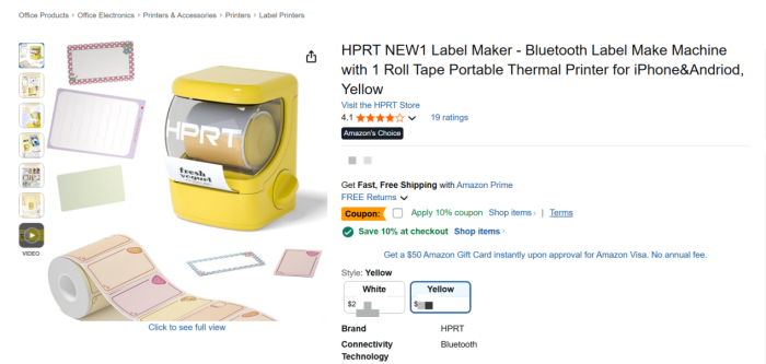 Tajuk senarai Amazon