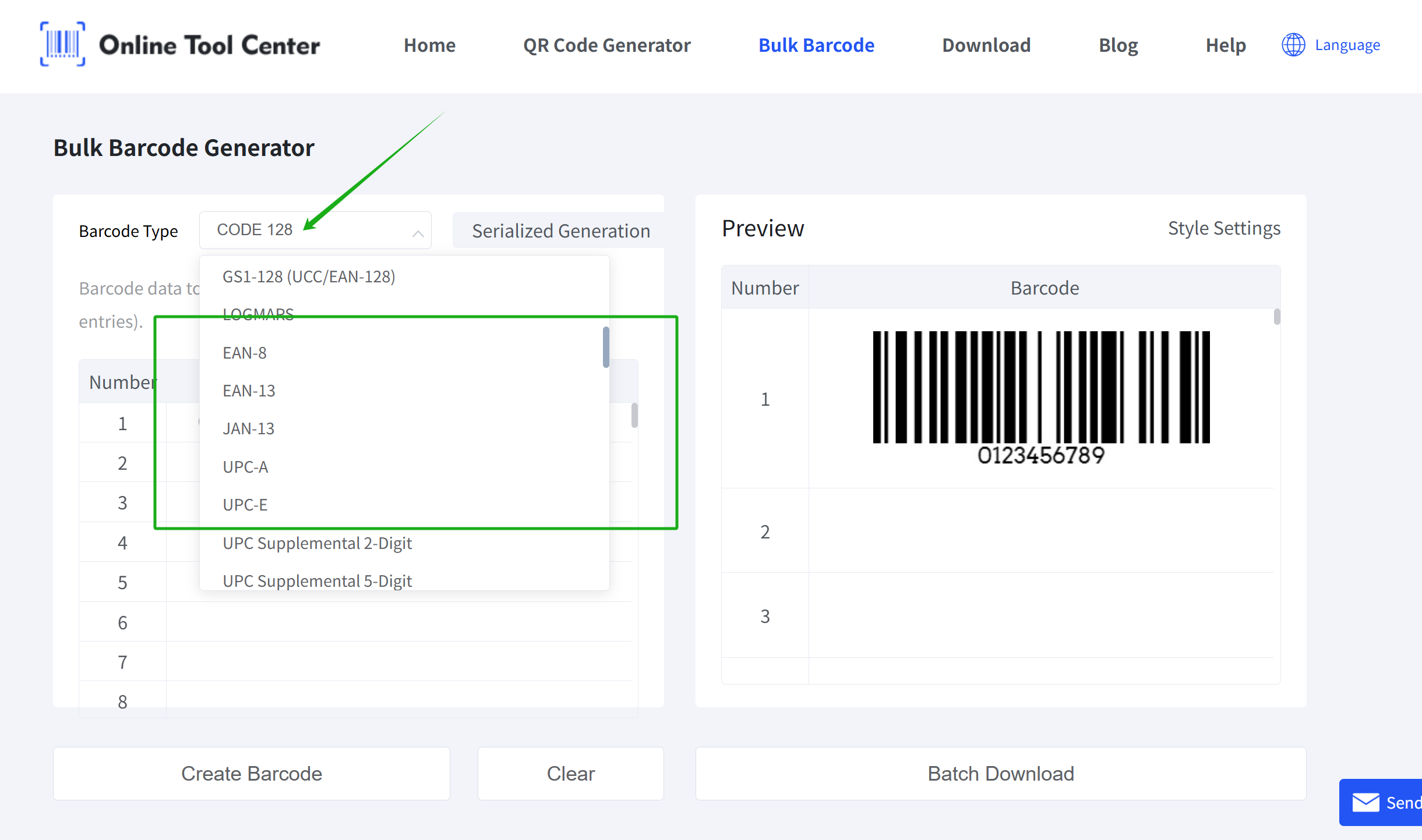 choose right barcode format Pilih format kod bar yang betul