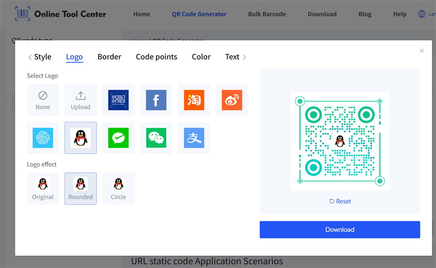 membuat kod qr tersuai dengan logo