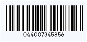 barcode for vinyl record kod bar untuk rekod vinil