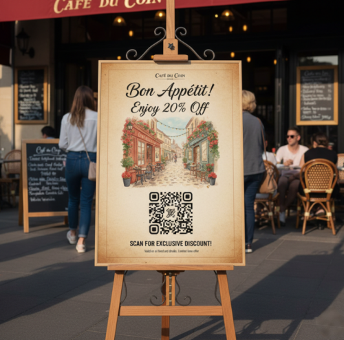 promosi restoran kod qr