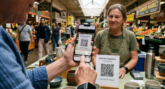 Kod QR Zelle