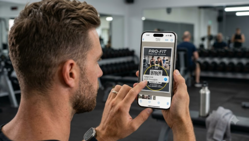 Imbas Kod QR pada iPhone