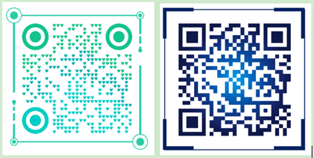 qr code with frames Kod QR dengan bingkai